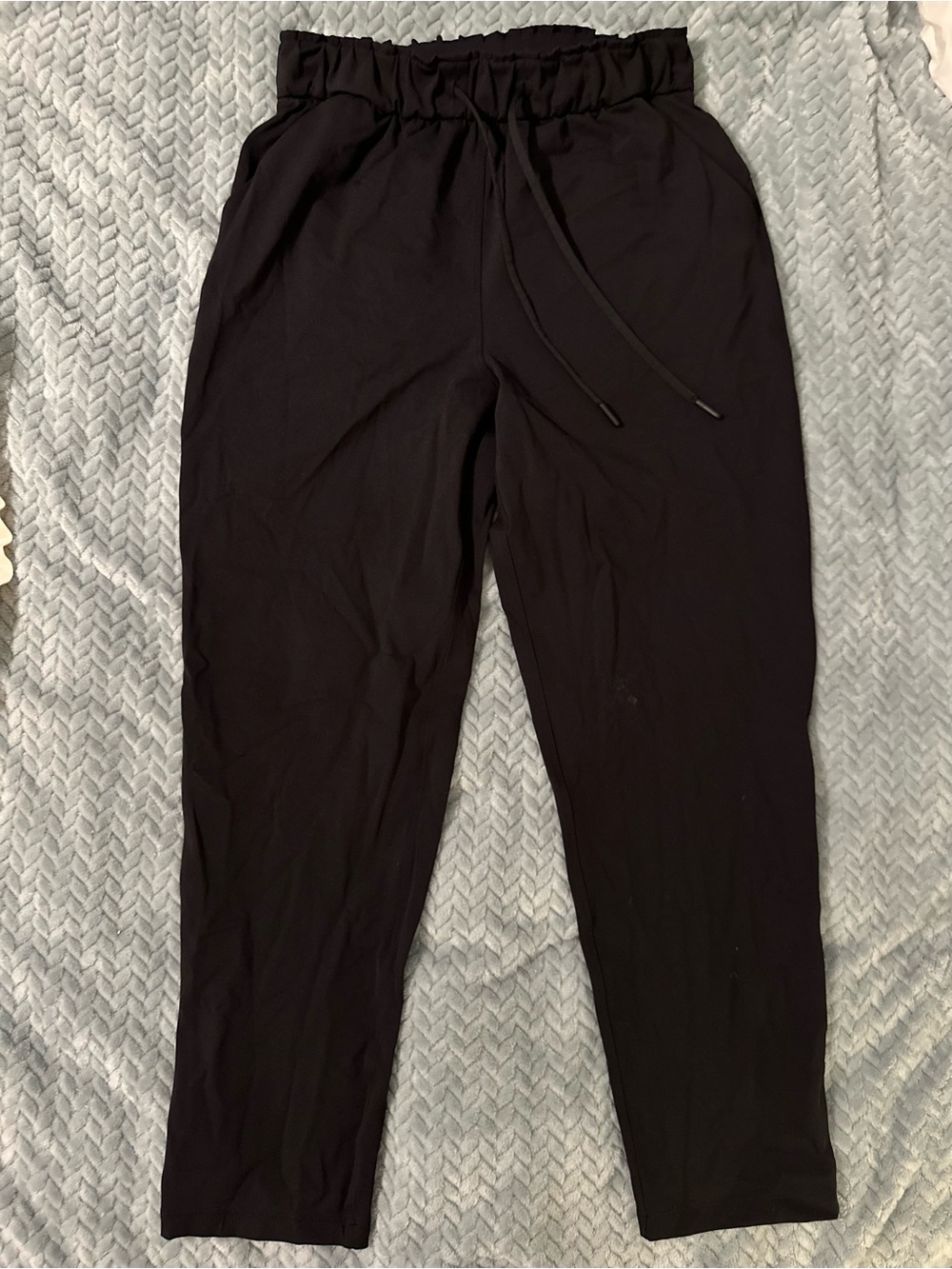 lululemon athletica Men's Black Drawstring Joggers